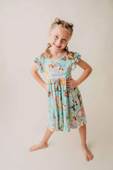 “Pastel Jack” bamboo day dress play dress