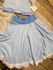 Elsa crop top and skirt size 14