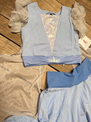 Elsa crop top and skirt size 14