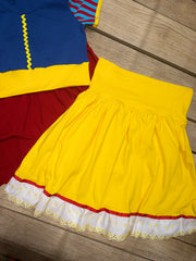 Size 12/14 Snow White “topping” and skirt