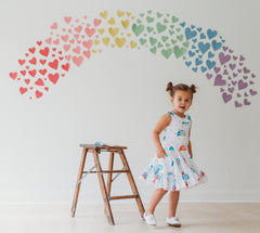 "Penelope paints" watercolor bow back dress 50% off retail was $68